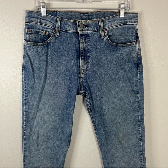 511 Levi’s Blue Denim Jeans -Sz 33 x 32 - Picture 2 of 6